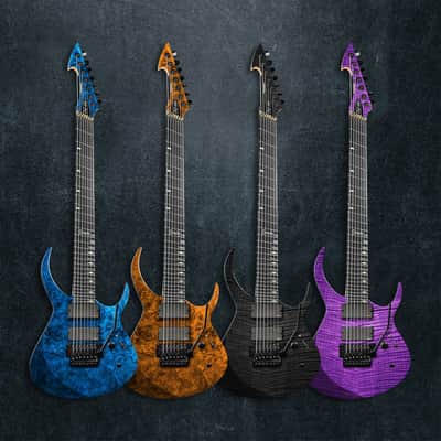 Ormsby RC1 - Rusty Cooley Signature Model PRE ORDER - 7 / Dahlia Black over Flame Maple image 7