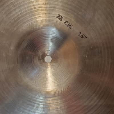 Vintage Sabian 15"inch Hi Hat Cymbals 1980's First Generation - Awesome! image 4