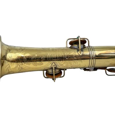 Conn Gold Plated New Wonder 8m C Melody Saxophone w/PORTRAIT EXTRA ENGRAVING image 18