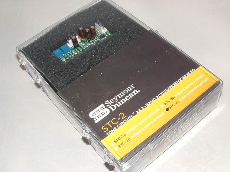 Seymour Duncan STC-3p 3 Band EQ for Passive Bass Pickups - STC-3p Tone Circuits image 1