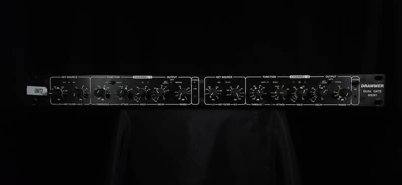Drawmer DS201 Dual Gate 1984 - Present - Black image 1