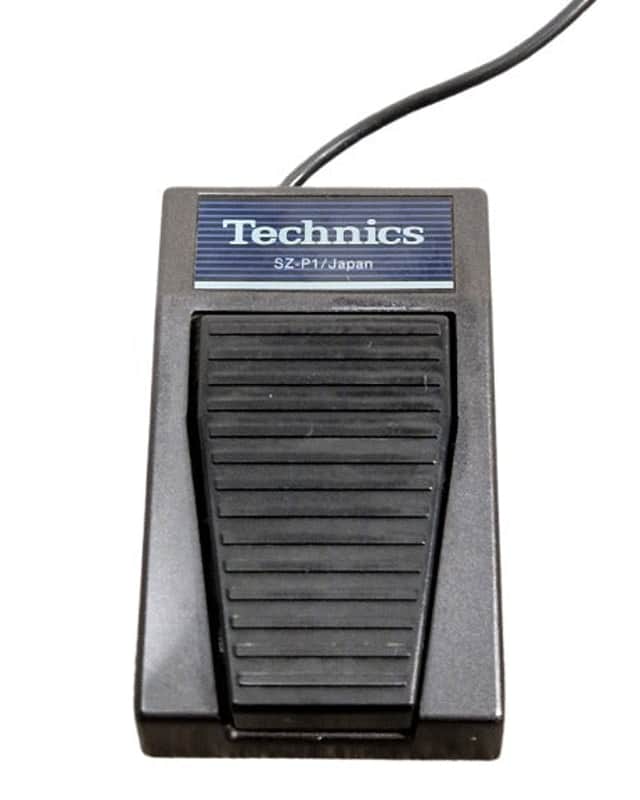 Technics SZ-P1 Sustain Pedal - Black – Sustain Pedal - Excellent image 1