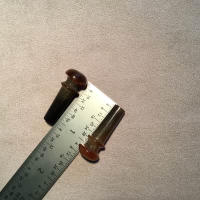 NOS  Vintage Snakewood End Pins w/Pearl Dot for Iconic and Boutique Guitars. image 2