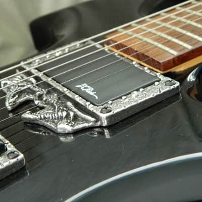 Dragon humbucker pickup rings for bc rich warlock guitar solid metal made in USA by hand surrounds image 7