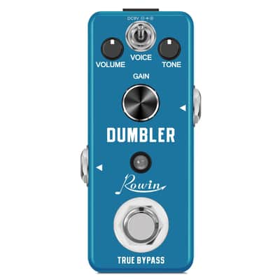Rowin LEF-315 Dumbler Analog “Dumble Amp” Emulator Guitar Effect Pedal True Bypass, FREE PICKS + HOLDER+ FREE SHIP USA image 2