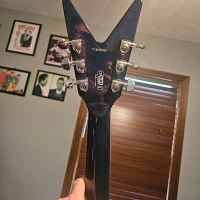 Dean V 79 reissue Blue Burst 2018 - Blue Burst image 4