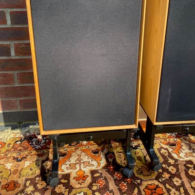 Vintage Celestion Ditton 33 Hifi Home Speakers w/ Original Stands image 2