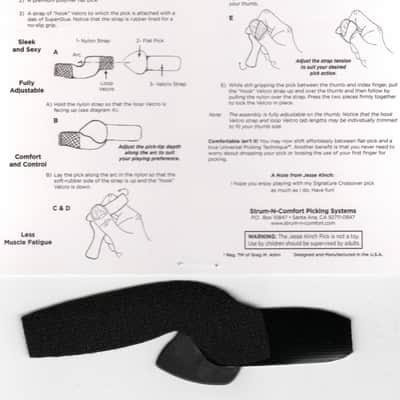 Thumb Pick - Jesse Kinch Signature Crossover - Black image 2
