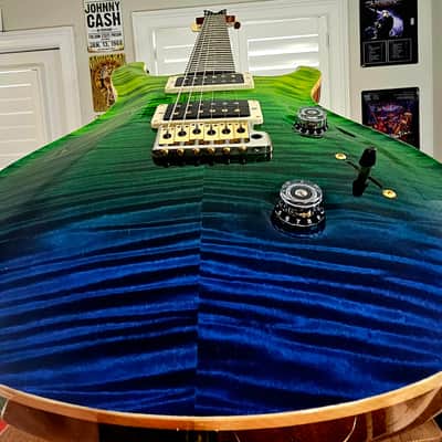 PRS (Mint) Custom 24 Artist Package 🎨 2013 - Aqua Verde Fog image 13