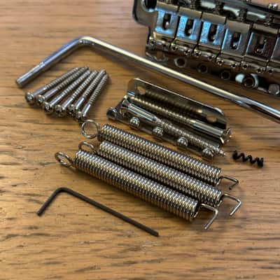 Fender John 5 Telecaster Vintage Stratocaster Tremolo Bridge Full Assembly Springs Arm Vintera MIM USA Strat image 4