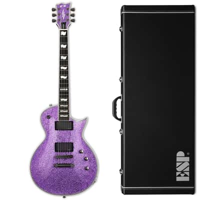 ESP E-II Eclipse DB Purple Sparkle Electric Guitar + Hardshell Case B-Stock MIJ Made in Japan EII image 1