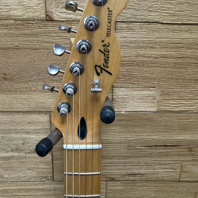 Fender / Squier Telecaster Thinline Parts Guitar 2017 - Shoreline Gold- 7lbs .5oz image 8