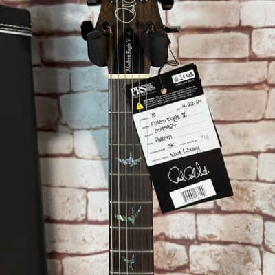 PRS Modern Eagle V Wood Library - Cocobolo FB Black SMoked HW - 10 Top image 7
