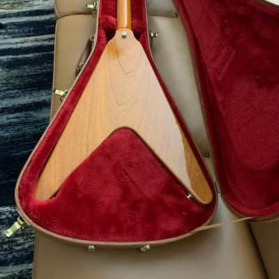 Gibson Flying V 2019 Antique Natural with case NEVER PLAYED image 2