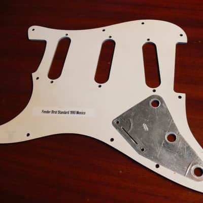 Fender Pickguard mexico 1995 white image 2