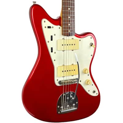 Fender Japan 66 Reissue Jazzmaster 1999-2002 - Candy Apple Red - Matching Headstock image 2