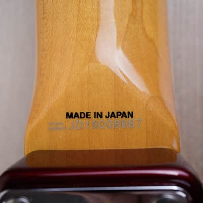 Fender Made in Japan Classic '60s Telecaster 2016 Old Candy Apple Red w/ Bag image 9