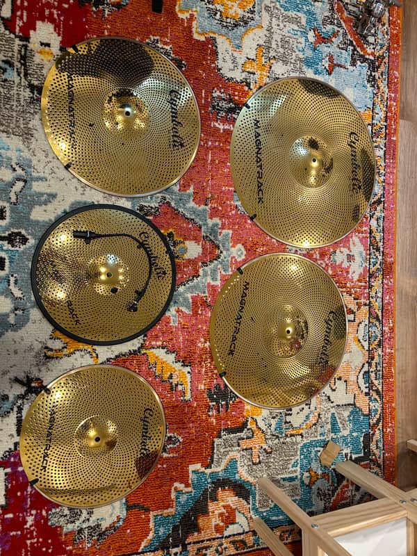 Magnatrack Cymbalic Low-Volume E-drum Cymbals 2023 - Bronze image 1