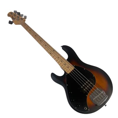 Sterling StingRay 5 SUB Series Left-Handed 5-String Bass Guitar - Sunburst image 2