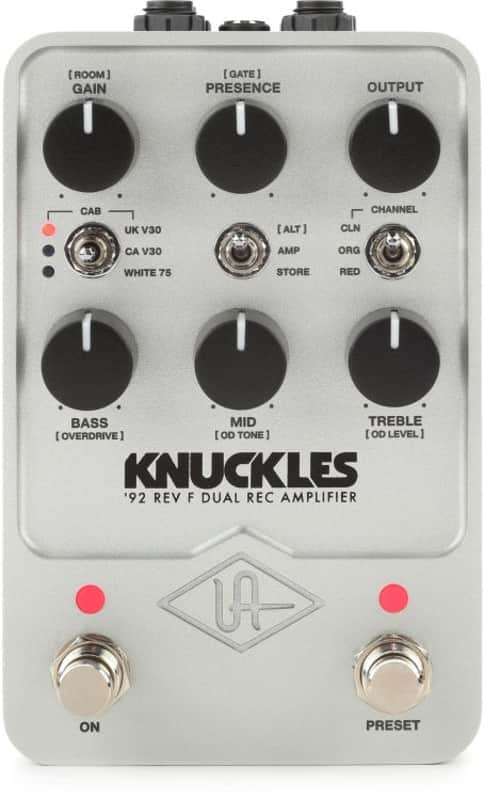 Universal Audio Knuckles '92 Rev F Dual Rec Amplifier Pedal (UAKnucklesd3) image 1
