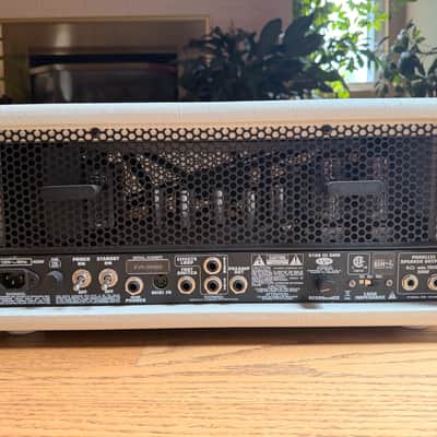 EVH 5150 III 6L6 3-Channel 50-Watt Amp Head Ivory with Road Case image 8