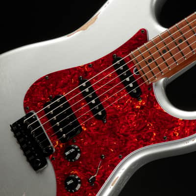 2023 - Suhr Eddie's Guitars Exclusive Classic S Antique Roasted - Firemist Silver image 13