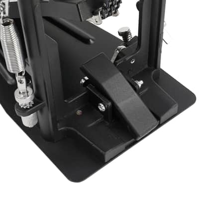 Cxxss Wool Felt Hammer Double Drum Pedal Professional Double Bass Drum Pedal Black image 16