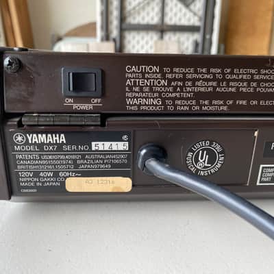 Yamaha DX7 w Grey Matter E! Original Owner image 5