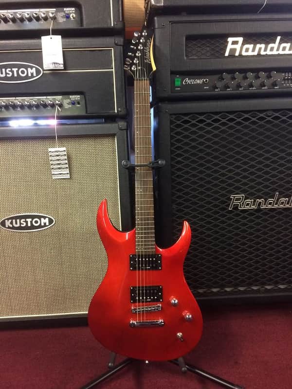Washburn XMSTD-MBC Metallic Black Cherry Electric Guitar [ProfRev] image 1