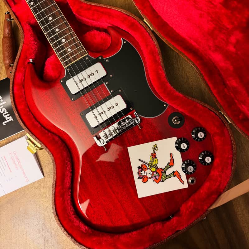 Gibson SG Special 2023 Tony Iommi Signature "Monkey" - P-90 Pickups and Pristine condition image 1