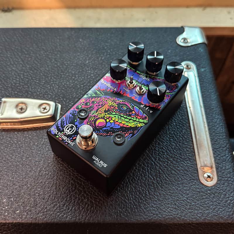 Walrus Audio Polychrome Analog Flanger - Black image 1