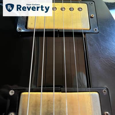 1999 Epiphone Japan LPC-80 Les Paul Custom Ebony MIJ Fujigen JDM Long Tenon image 9