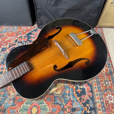 *Video* Gretsch New Yorker Archtop Acoustic Brazilian Fretboard - 1956 image 19
