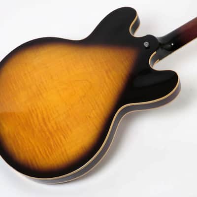 1995 Gibson ES-335 Dot Reissue - Sunburst - Flamed Maple! - Original Case image 14