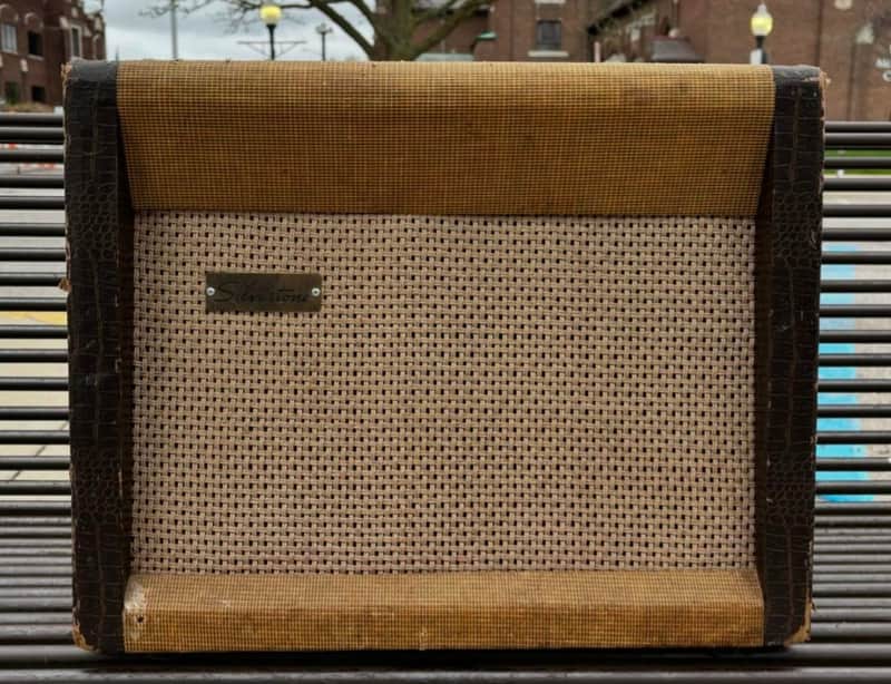 Silvertone Model 1333 Guitar Combo tube amp 1950s - Tweed - RESTORED image 1
