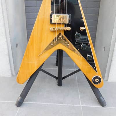 Gibson Flying V Heritage Korina Reissue 1982 Natural image 1