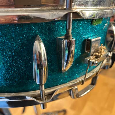 Vic O’brien 1950-1960’s- Glitter turquoises image 15