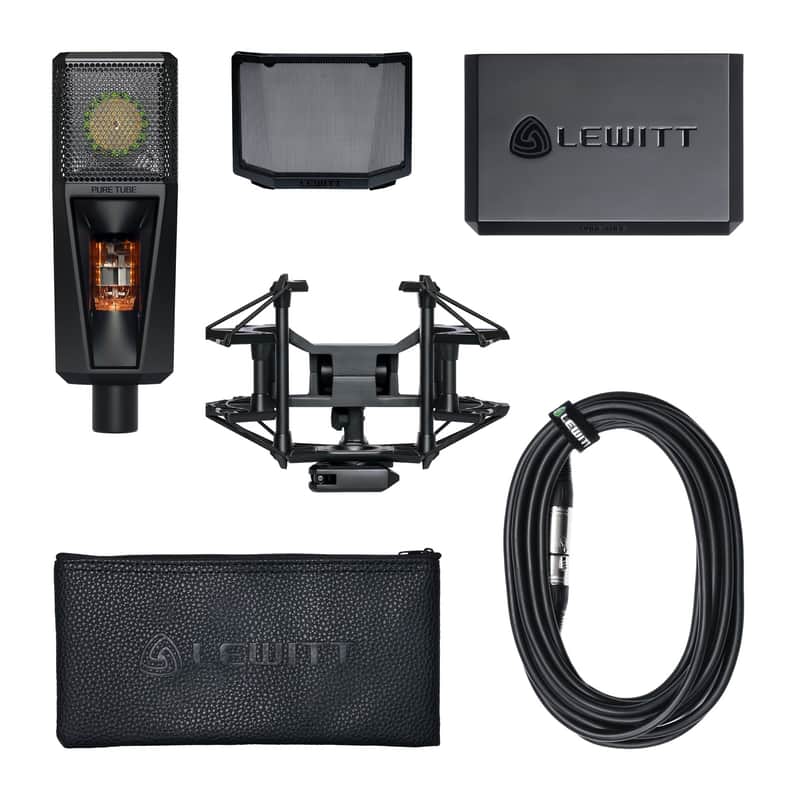 Lewitt Pure Tube Studio Set True Condenser Microphone image 1
