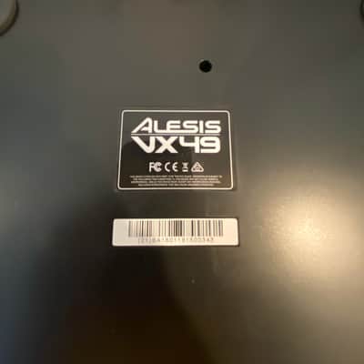Alesis VX49 49-Key MIDI Controller Keyboard 2010s - Black image 5