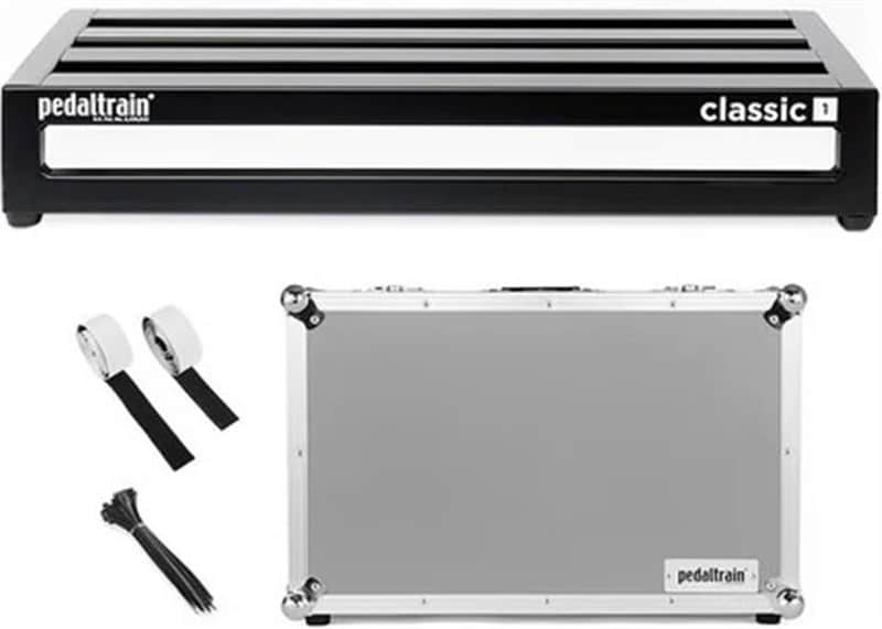Pedaltrain Classic 1 Pedal Board with Tour Case image 1