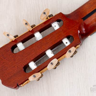 1973 Sakazo Nakade No. 1200Y Vintage Classical Guitar, Spruce + Brazilian Rosewood w/ Case image 5
