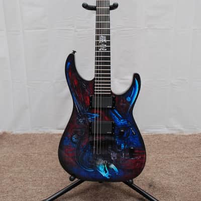 ESP LTD (2 Guitars) Limited Edition Biotech w/Custom Graphic Combo M Vampire & Vampire Viper image 6