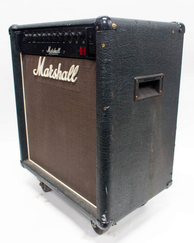 Marshall 3520 200W 1 x 15 Bass Combo Amplifier with Amp Cover | Reverb