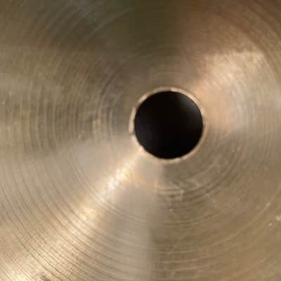 Late 80's Zildjian 12" Special Recording (S.R.) Hi-Hat Cymbal Pair 760g/744g image 5