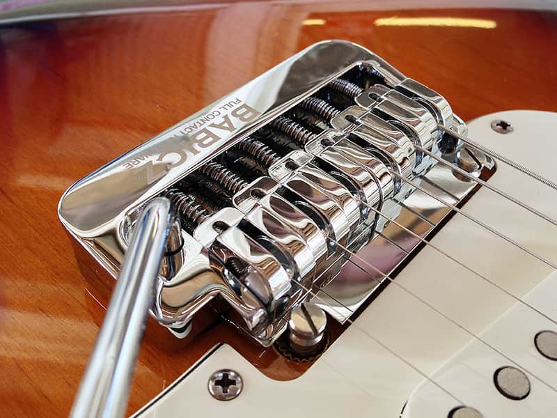 Babicz ORIGINAL SERIES FCH 2PT TREMOLO BRIDGE, 6 String, Nickel image 1