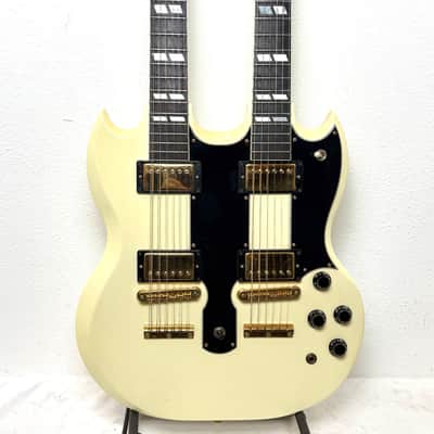 Gibson EDS-1275 SG Double neck 1989 - Alpine White image 3