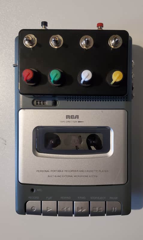 TAPESNAKE 3 Speed Etc modified Tape Deck with CV inputs and Audio Signal Buttons image 1