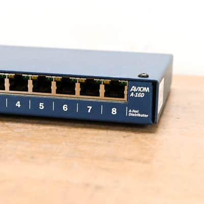 Aviom A-16D A-Net Distributor CG012FW image 5