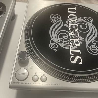 Stanton STR8-100 Direct Drive Turntables - Silver image 6