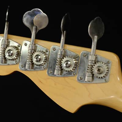 Fender Precision Bass 1986 E Series MIJ Japan Maple Fingerboard Aged White image 9